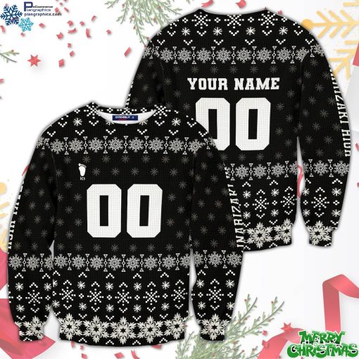 personalized team inarizaki christmas unisex all over print sweater FkElW