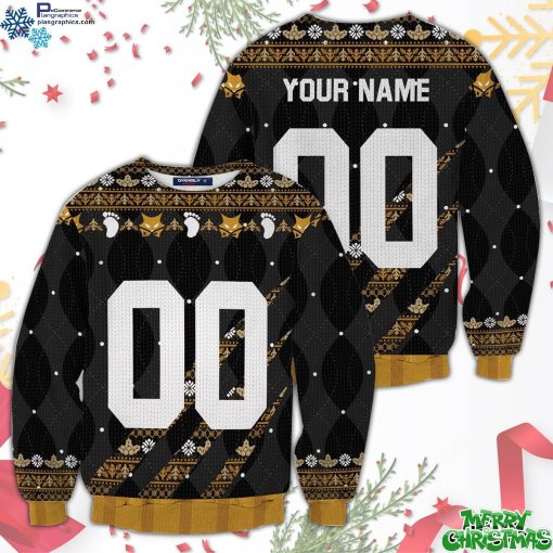 personalized team msby black jackals christmas unisex all over print sweater sFEEF