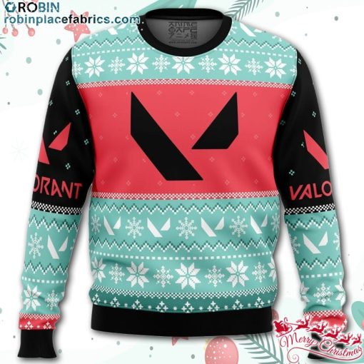 play as one valorant ugly christmas sweater 03926