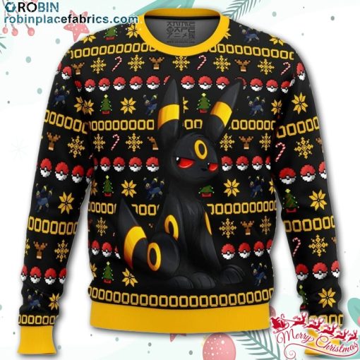 pokemon christmas umbreon ugly christmas sweater ejLPF