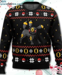 pokemon ring of umbreon ugly christmas sweater XTvRz