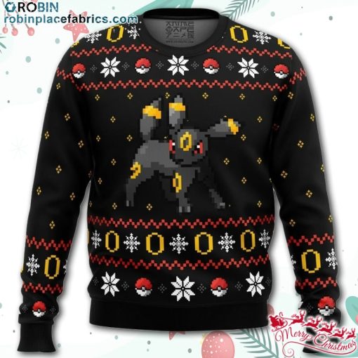 pokemon ring of umbreon ugly christmas sweater XTvRz