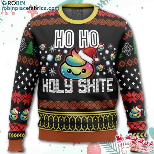 poop ugly christmas sweater 0rwxL