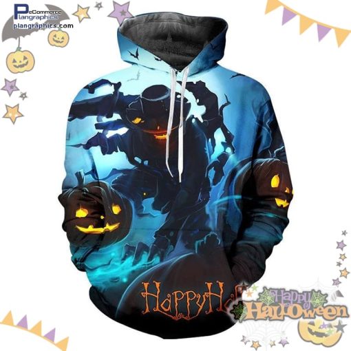 pumpkin devil halloween blue hoodie zcuQs