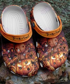 pumpkin trick r treat sam horror movies halloween crocs classic clogs shoes dt8hbj