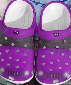 purple jeep car crocs clog shoes rn77qz