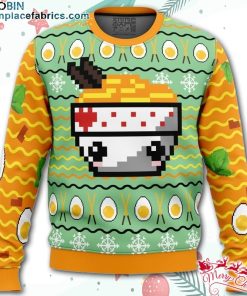 ramen ugly christmas sweater cYFce