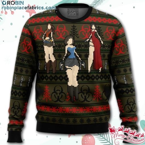 resident evil ugly christmas sweater ph1uT