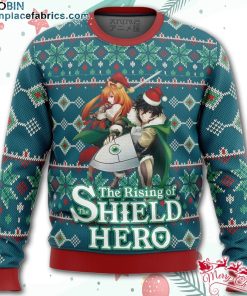 rising of the shield hero alt ugly christmas sweater 612i0