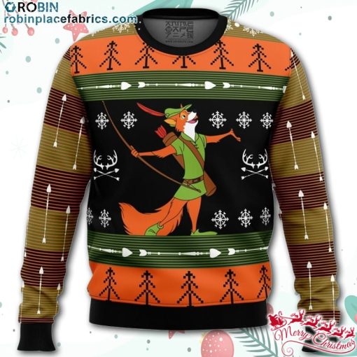 robin hood ugly christmas sweater Le3QH