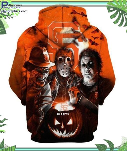 san francisco giants mlb horror halloween hoodie and zip hoodie wLNIp