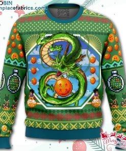 shenron dragon ball ugly christmas sweater RU4Sr