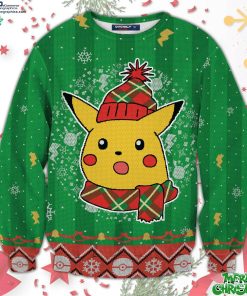 shocked pikachu unisex all over print sweater ACrvg