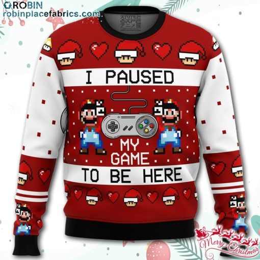 snes ugly christmas sweater ZDzXC