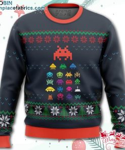 space invaders ugly christmas sweater DOPcG