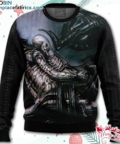space jockey ugly christmas sweater lh4JM