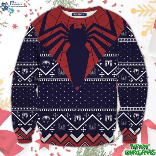 spider sense christmas unisex all over print sweater I2oHq