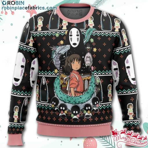 spirited away avatar ugly christmas sweater m6y8Q