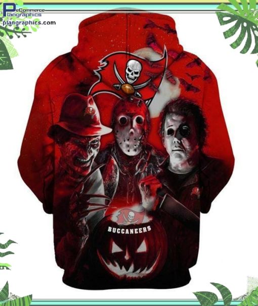 tampa bay buccaneers nfl horror halloween hoodie and zip hoodie zunHf
