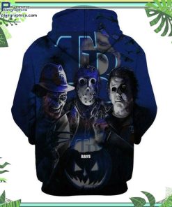 tampa bay rays mlb horror halloween hoodie and zip hoodie UMmNK