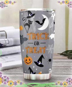 trick or treat funny halloween pattern halloween character costumes tumbler 91 sYbF4