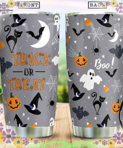 trick or treat funny halloween pattern halloween character costumes tumbler 92 nPMi1