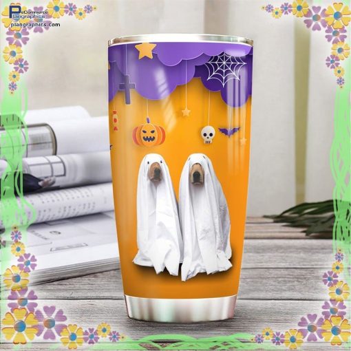 trick or treat ghost dog witch boo tumbler 95 gMSHM