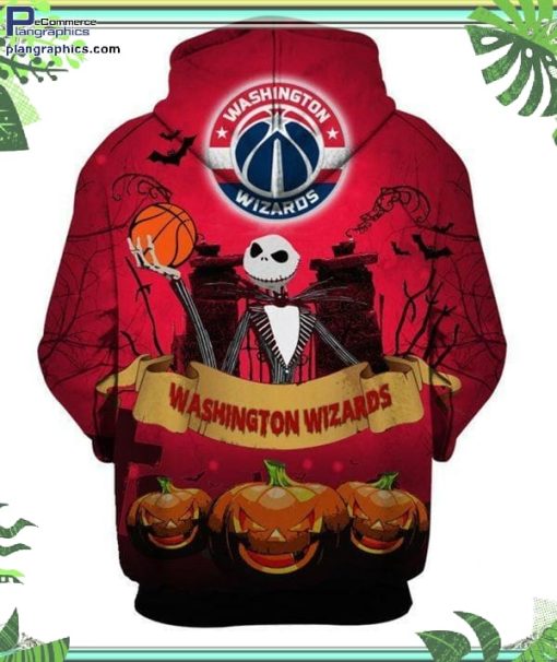 washington wizards nba jack skellington halloween hoodie and zip hoodie fIqHu