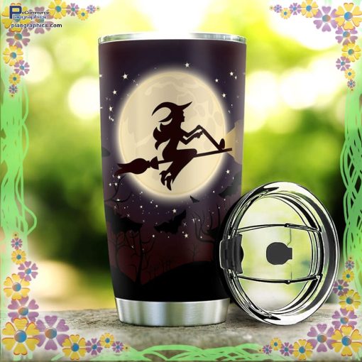 yes i can drive a sticktrick or treat halloween tumbler 106 JYxDj