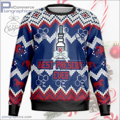 best present k spray ugly christmas sweater 145 3HaG1