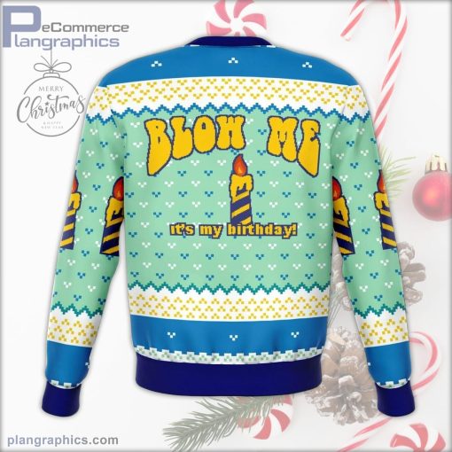 blow me funny ugly sweater 295 qfcz2