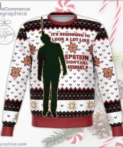 epstein didnt ugly christmas sweater 124 Duvf5