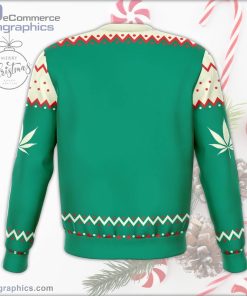 get baked funny ugly christmas sweater 270 es2JN