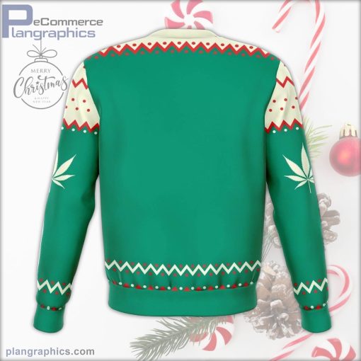 get baked funny ugly christmas sweater 270 es2JN