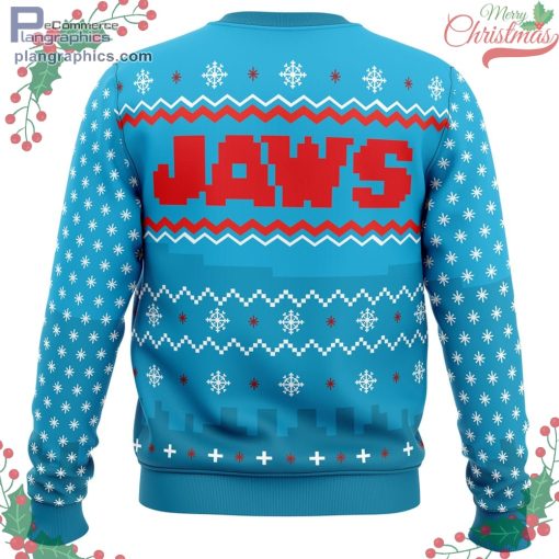 jaws ugly christmas sweater 686 Rxr97