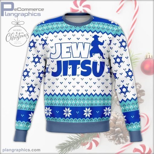 jewjitsu ugly christmas sweater 94 wxJA5