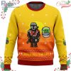 jingle all the way mandalorian ugly christmas sweater 116 osZN6