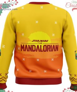 jingle all the way mandalorian ugly christmas sweater 685 OCeMO