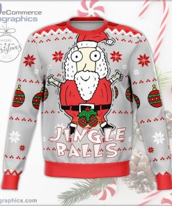jingle balls funny ugly christmas sweater 93 3Cn3S