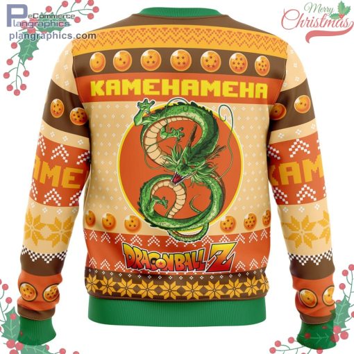 kamehameha dragon ball z ugly christmas sweater 510 F4Z3a