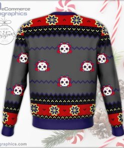 lady dead day ugly christmas sweater 231 aUwMP