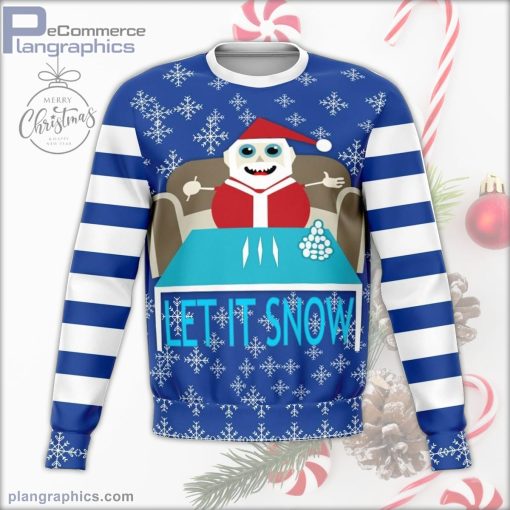 let it snow offensive ugly christmas sweater 77 YbsYE