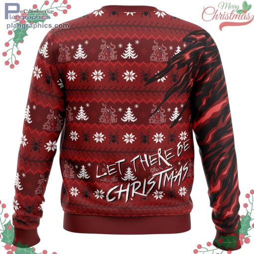 let there be christmas carnage marvel ugly christmas sweater 680 SPGNz