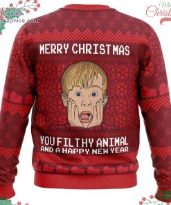 merry christmas home alone ugly christmas sweater 507 wH3Rq