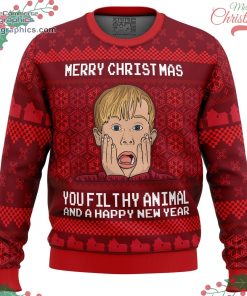 merry christmas home alone ugly christmas sweater 99 rNPzD