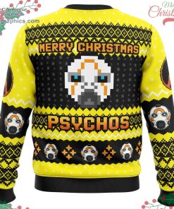 merry christmas psychos borderlands ugly christmas sweater 675 OZwu9