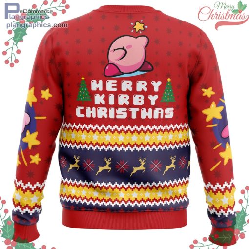 merry kirby christmas kirby ugly christmas sweater 674 p28ki
