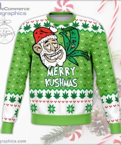 merry kushmas ugly christmas sweater 70 IZSYf