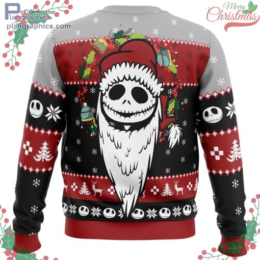 merry nightmare the nightmare before christmas ugly christmas sweater 673 zdpzP