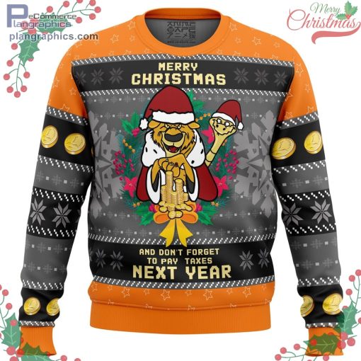 merry taxes christmas robin hood ugly christmas sweater 92 NFzTK